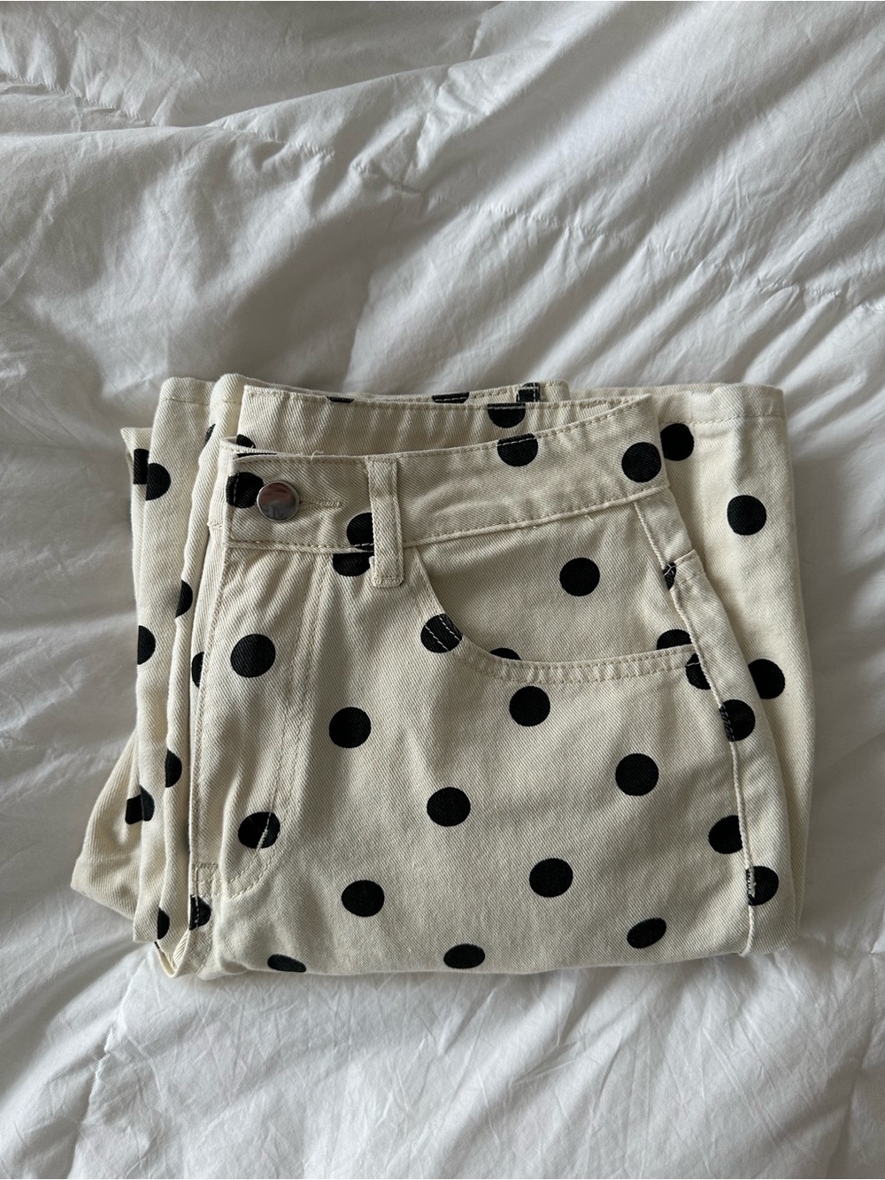 SHEIN Polkadot Jeans